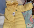 巴拉巴拉童裝嬰兒羽絨服寶寶輕薄連體衣抱衣爬服兒童冬裝男童女童可愛(ài)萌趣 曬單實(shí)拍圖