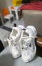 卡帕（Kappa）女鞋戶(hù)外運動(dòng)跑步鞋子女春季新款老爹鞋軟底增高休閑鞋女奧運灰38 曬單實(shí)拍圖