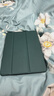 CangHua ipad Air2/1保護套9.7英寸 通用iPad6/5保護殼蘋(píng)果平板電腦三折支架超薄全包防摔皮套 綠色 曬單實(shí)拍圖