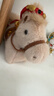 迪加倫【正版】小馬年吉祥物鑰匙扣掛件飾毛絨公仔擺件新年生日送禮物品 曬單實(shí)拍圖