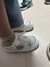 回力女鞋厚底板鞋小白鞋百搭運動(dòng)鞋  米/綠【網(wǎng)面款】 36 曬單實(shí)拍圖