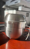 物芯質(zhì)造316不銹鋼泡面碗飯缸食堂打飯專(zhuān)用碗快餐杯 【飯碗+大湯碗】 曬單實(shí)拍圖