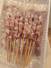 大莊園兒童香嫩羊肉串 牙簽肉空氣炸鍋燒烤食材孜然羊肉  烤箱適用 【孜然羊肉串】300g*6袋 曬單實(shí)拍圖