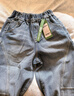 左西童裝男童牛仔褲春裝兒童春款褲子2026新款洋氣彎刀褲 牛仔色 130 曬單實(shí)拍圖