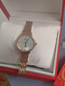 天王（TIAN WANG）女士手表 生日禮物送女生鋼帶石英表白盤(pán)手鏈禮盒LS31275P.P.W 曬單實(shí)拍圖