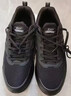 特步跑步鞋男鞋運動(dòng)鞋男輕便減震休閑鞋跑鞋學(xué)生鞋 黑 42碼 曬單實(shí)拍圖