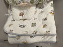 十月結晶嬰兒抱被包被新生兒秋冬純棉防驚跳睡袋包裹巾厚夾棉 夏日海岸 曬單實(shí)拍圖