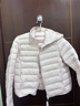 波司登（BOSIDENG）26春季輕薄羽絨服防風(fēng)鎖溫女輕暖鵝絨短款外套B260135054M 水晶粉1199 M 165/88A 體重約110-120斤 曬單實(shí)拍圖