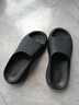 潔麗雅仿3D運動(dòng)拖鞋男士夏季2026新款潮流外穿防滑防臭戶(hù)外高端涼拖鞋女 幻影黑 42-43 【適合41-42】 曬單實(shí)拍圖
