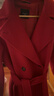 Weekend Max Mara【甄選惠享】 春夏女裝羊絨中長(cháng)款大衣5011045106 紅色 38 曬單實(shí)拍圖
