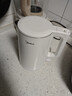 美的（Midea）電熱水壺燒水壺養生家用1.5L大容量316L母嬰級無(wú)縫內膽雙層防燙自動(dòng)斷電泡茶MK-HJ1566-PRO 曬單實(shí)拍圖