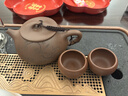 藏壺天下宜興紫砂壺純手工茶壺家用泡茶壺器原礦紫砂茶具套裝景舟石瓢壺 湖帆石瓢 240ml 曬單實(shí)拍圖
