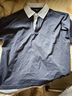 森馬（Semir）王安宇同款丨POLO衫男26夏季假兩件拼接翻領(lǐng)短袖上衣109326115110 曬單實(shí)拍圖