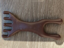 兩用鹿角梳頭部頸椎按摩儀養生頭療梳刮痧經(jīng)絡(luò )疏通頭皮放松減壓腰背按摩器穴位理療臉部提拉送爸媽 雙頭鹿角一只裝 曬單實(shí)拍圖