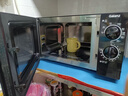 格蘭仕（Galanz）微波爐烤箱一體機 平板式不銹鋼內膽23升大容量家用光波爐機械旋鈕操作簡(jiǎn)單G80F23SP-M8(S0) 曬單實(shí)拍圖
