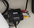 勝為HDMI轉AV轉換器 數字高清轉3RCA音視頻線(xiàn)紅白黃 筆記本電腦大麥小米盒子機頂盒連電視DHAV103G 曬單實(shí)拍圖