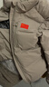 李寧短羽絨服男2025冬季榮耀系列國旗款鴨絨保暖立領(lǐng)外套AYMV661  曬單實(shí)拍圖