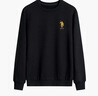 U.S. POLO ASSN.衛衣男秋季圓領(lǐng)潮流寬松長(cháng)袖T恤男士休閑上衣男裝 黑色 XL  曬單實(shí)拍圖