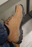 駱駝（CAMEL）磨砂牛皮男士工裝大頭休閑皮鞋 G13A307163 駝色 42  曬單實(shí)拍圖