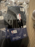 NBA休閑籃球襪子男士運動(dòng)長(cháng)襪毛巾底加厚毛圈高筒黑色棉襪2雙 曬單實(shí)拍圖