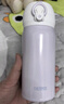 膳魔師（THERMOS）保溫杯316鋼350ml男女士?jì)和槭侄Y生日禮物JNL-350S丁香紫 曬單實(shí)拍圖
