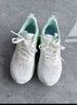 回力（Warrior）運動(dòng)鞋女款2026春夏新款網(wǎng)面透氣百搭輕便軟底小個(gè)子增高跑步鞋 雪霧綠【高彈軟底 輕便舒適】 37 曬單實(shí)拍圖