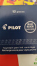 百樂(lè )（PILOT）【熱門(mén)商品】IC-100墨囊鋼筆用非碳素小學(xué)生3-6年級可換墨囊78G/88G/貴妃50r/笑臉墨水膽 藍黑12支 曬單實(shí)拍圖