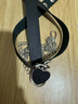 項圈鈴鐺女仆情趣帶鏈子頸圈男款情趣choker牽引繩脖頸情侶項鏈sm 黑色愛(ài)心+牽引繩 曬單實(shí)拍圖