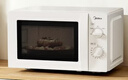 美的（Midea）快捷微波爐 家用小型 360°轉盤(pán)加熱 旋鈕操控 易潔內膽（M1-L213B） 曬單實(shí)拍圖