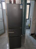 HYUNDAI（韓國現代）大容量雙開(kāi)門(mén)二門(mén)冰箱 家用中型小型電冰箱冷凍冷藏租房宿舍節能省電 242L灰【一級能效+三門(mén)三溫】 曬單實(shí)拍圖