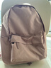 MUJI帶PC收納袋雙肩包休閑包   煙熏粉色5A 大包 曬單實(shí)拍圖