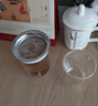 原初格物來(lái)福悅心泡茶壺茶具懶人泡茶神器辦公室家用個(gè)人專(zhuān)用茶水分離玻璃 260ML合一泡茶壺（來(lái)福濾網(wǎng))+220ML雙層玻璃茶杯 曬單實(shí)拍圖