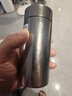 京東京造 純鈦保溫杯 茶水分離【內外純鈦】口袋隨身男女士水杯子 200ml 曬單實(shí)拍圖