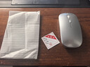靈蛇（LINGSHE）M175充電無(wú)線(xiàn)藍牙+2.4G雙?？钶p音鼠標 筆記本電腦  星空銀 藍牙+2.4G雙模輕音版 曬單實(shí)拍圖