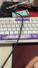凌豹K87Pro客制化機械鍵盤(pán)無(wú)線(xiàn)藍牙三模全鍵熱插拔gasket結構RGB燈效五層填充101鍵 鍵盤(pán)電競游戲專(zhuān)用 K87Pro露茜妮爾【花田軸】8000mAh 曬單實(shí)拍圖