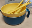 沃德百惠（WORTHBUY）304不銹鋼泡面碗單個(gè)帶蓋宿舍學(xué)生湯碗飯碗日式家用碗筷餐具套裝 曬單實(shí)拍圖