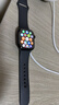 Apple/蘋(píng)果 Watch S11 智能手表GPS款42毫米亮黑色鋁金屬表殼黑色運動(dòng)型表帶S/M MEU94CH/B 曬單實(shí)拍圖