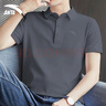 安踏（ANTA）速干polo衫男士2026夏季冰絲高端正品商務(wù)男裝半袖衣服男T恤短袖 男裝灰（冰絲速干/三紐扣） L /175(120-140斤） 曬單實(shí)拍圖