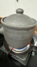 滎匠人滎經(jīng)砂鍋中藥鍋藥壺煎藥熬藥砂鍋無(wú)釉陶土煎藥鍋熬中藥老式土砂鍋 （400克內） 3.5L 曬單實(shí)拍圖