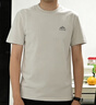 羅蒙（ROMON）100%純棉短袖t恤男士圓領(lǐng)半袖上衣夏季薄款寬松休閑涼感體恤衫男T 短袖山峰9929灰色 2XL 180建議150-165斤 曬單實(shí)拍圖
