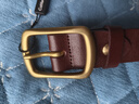 牛當家皮帶女銅扣頭層牛皮腰帶休閑時(shí)尚褲帶簡(jiǎn)約百搭配牛仔禮物1979 曬單實(shí)拍圖