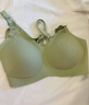 美德樂(lè )（Medela）7D線(xiàn)雕承托無(wú)痕哺乳文胸孕期防外擴孕婦喂奶內衣聚攏防下垂胸罩 高級灰（國標A類(lèi)） L碼【38-40碼建議】 曬單實(shí)拍圖