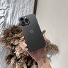 古雷斯（GURRS）適用蘋(píng)果13手機殼 iphone13保護套鏡頭全包超薄膚感磨砂半透明防摔簡(jiǎn)約硅膠軟殼 深空黑 曬單實(shí)拍圖