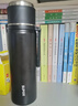 蘇泊爾（SUPOR）保溫杯316L不銹鋼保溫水杯子便攜男女士學(xué)生大容量 曜石黑【316L內膽+茶濾】520ml 曬單實(shí)拍圖