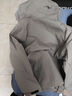 1號會(huì )員店（One's Member）6防科技單層硬殼沖鋒衣外套 灰色 3XL    曬單實(shí)拍圖