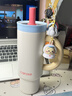 卡羅特巨無(wú)霸吸管保溫杯大容量水杯女高顏值學(xué)生冰霸杯子新款海鹽芝士 曬單實(shí)拍圖
