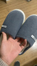 樸西冬季燈芯絨男士室內棉拖鞋保暖加絨厚底情侶居家 深灰色 40-41 曬單實(shí)拍圖