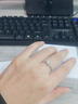 戚小米s999純銀蝴蝶戒指女開(kāi)口戒高級感食指戒小眾設計素圈尾戒子送女友 蝴蝶戒指-開(kāi)口可調【999足銀】 曬單實(shí)拍圖