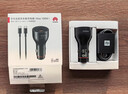 華為（HUAWEI）100W車(chē)載充電器超級快充mate80Promax手機車(chē)充點(diǎn)煙器轉換插頭電源適配器 曜石黑 曬單實(shí)拍圖