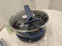 蘇泊爾（SUPOR）電火鍋 電煮鍋火鍋專(zhuān)用鍋 家用多功能分體式電熱鍋電燉鍋 6L插電 多用途鍋H30YK856  曬單實(shí)拍圖